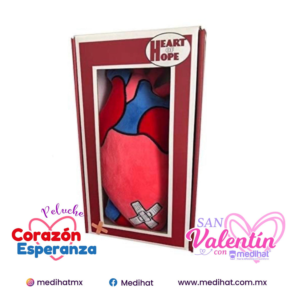 Peluche Corazón Esperanza (6904807161989)